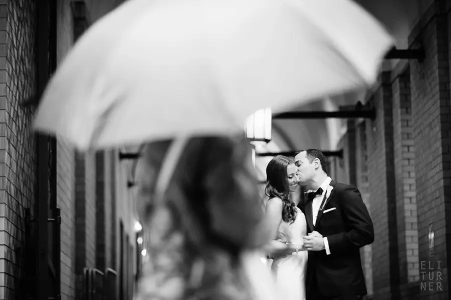 Marissa + Sam’s Black and White Chic Celebration in NYC