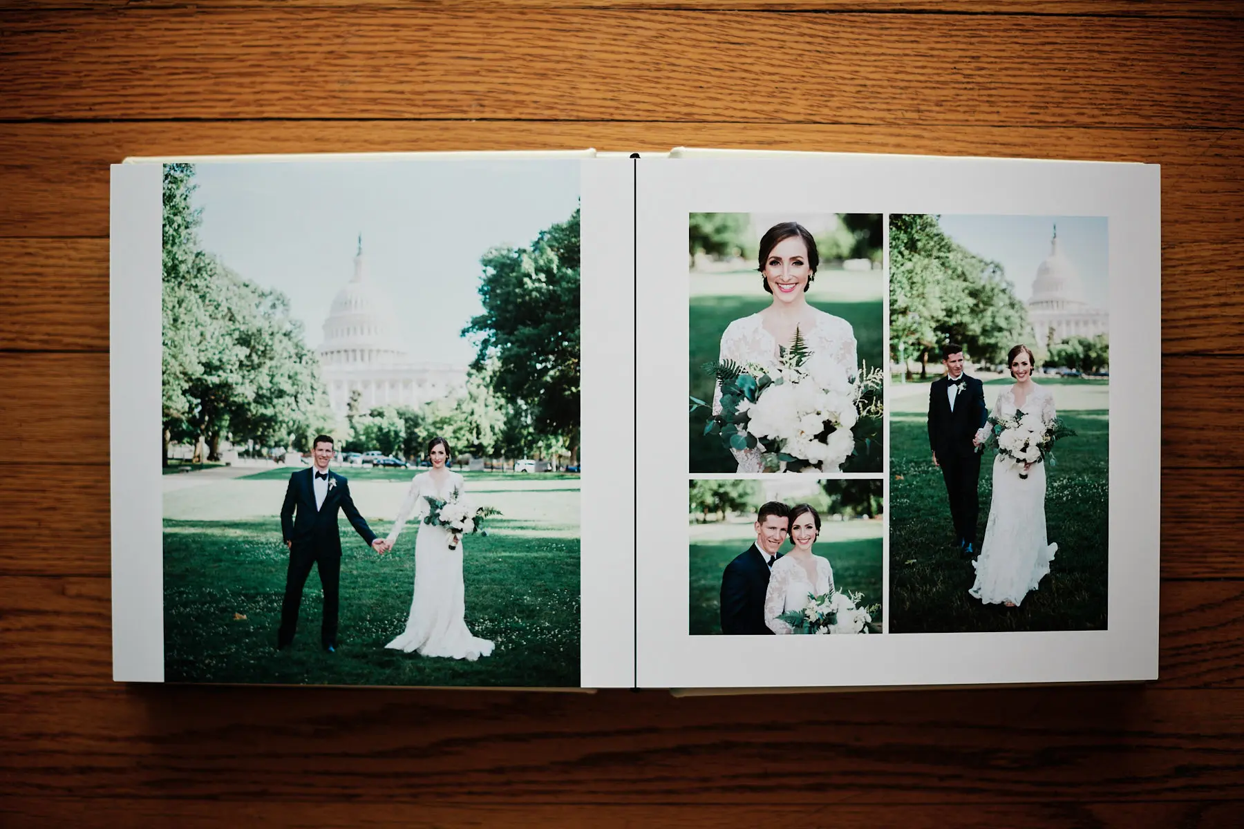 10x10 Malibu Leather Wedding Album